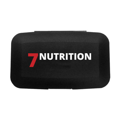 7Nutrition PillBox Pudełko na kapsułki - Czarne - ZdroweTO.pl