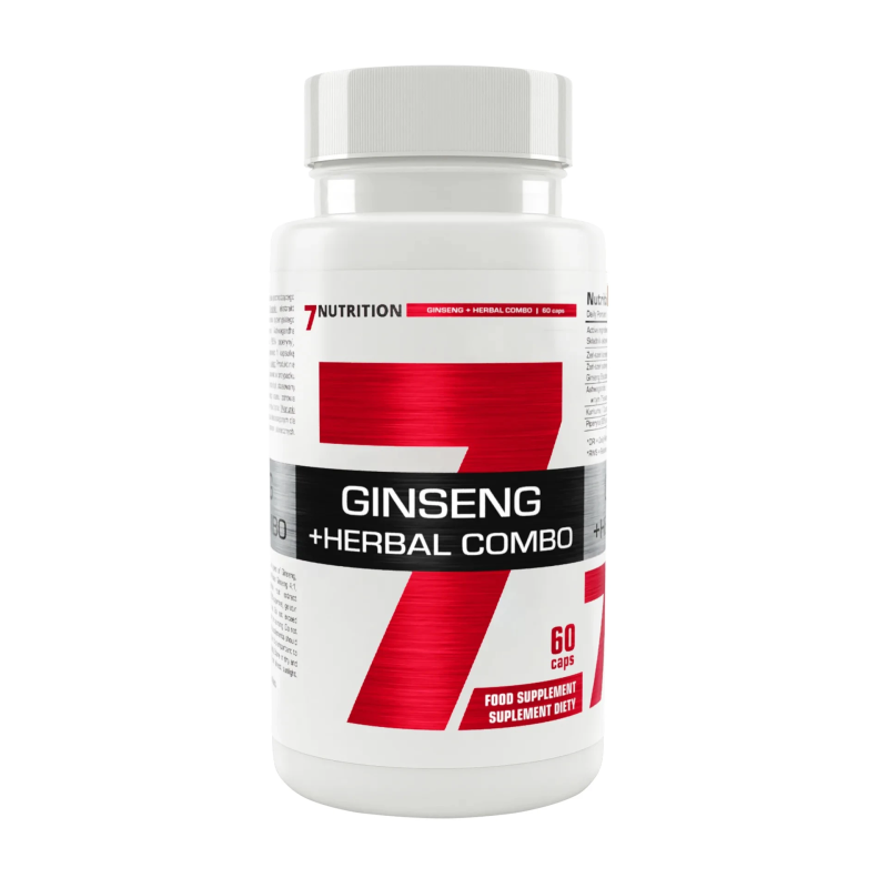 7Nutrition Ginseng+ Herbal Combo 60kaps. - ZdroweTO.pl