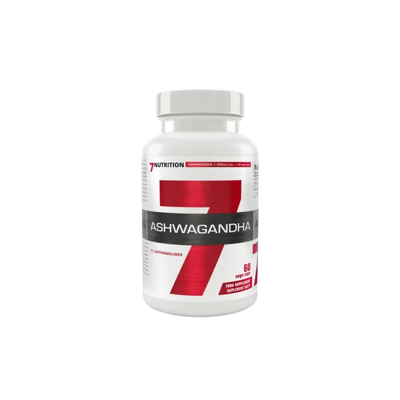 7Nutrition Ashwagandha 7% - 60vcaps. - ZdroweTO.pl