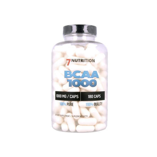 7Nutrition BCAA 2:1:1 1000 - 180kaps. Aminokwasy - ZdroweTO.pl