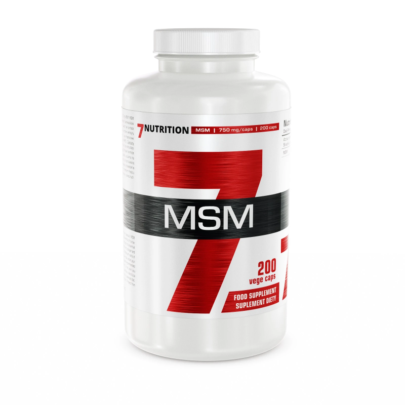 7Nutrition MSM 750mg -200kaps - ZdroweTO.pl