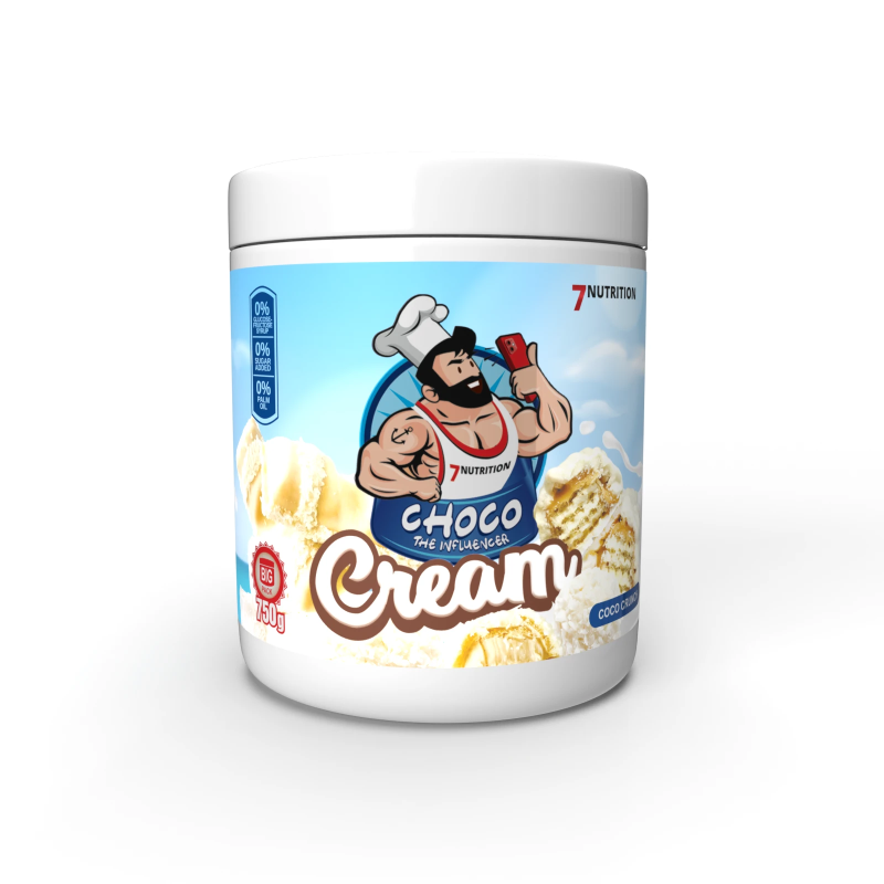 7Nutrition Cream 750g - Coco & Almond Crunch - ZdroweTO.pl
