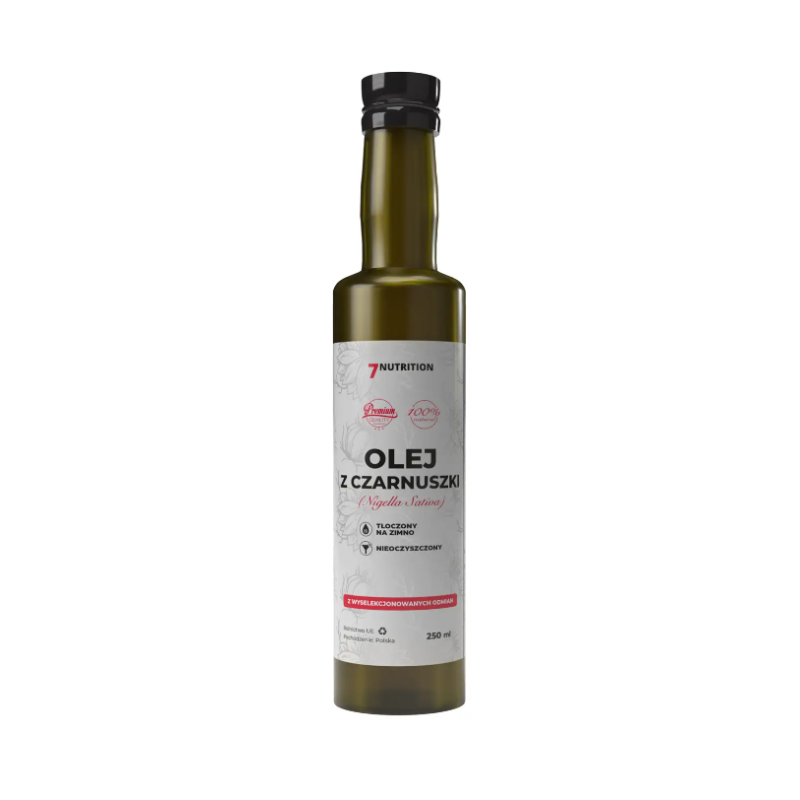 7Nutrition Olej z Czarnuszki - 250ml - ZdroweTO.pl