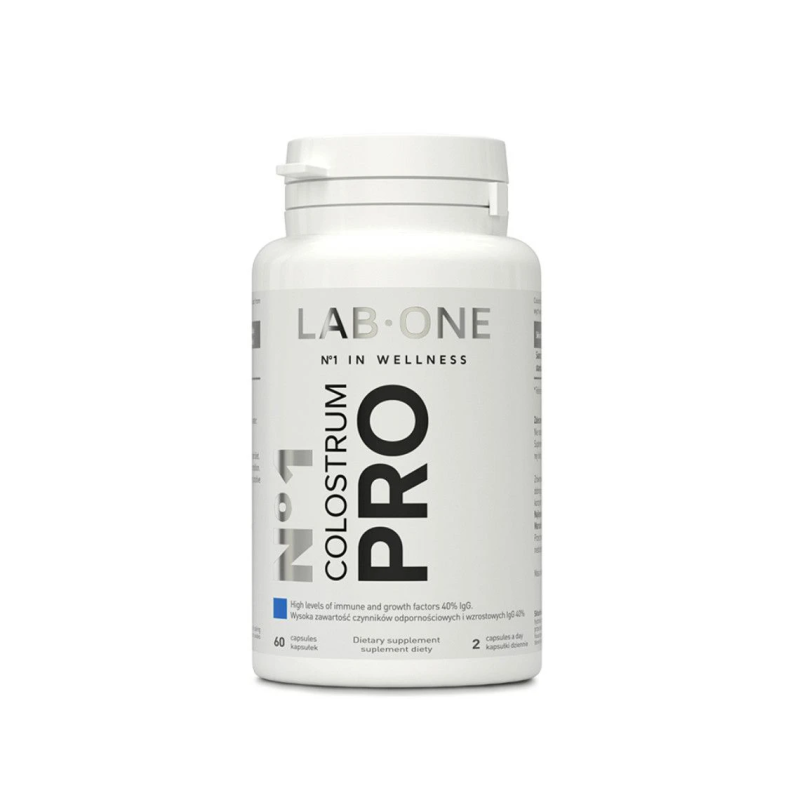 Lab One Colostrum Pro - 60kaps. - ZdroweTO.pl