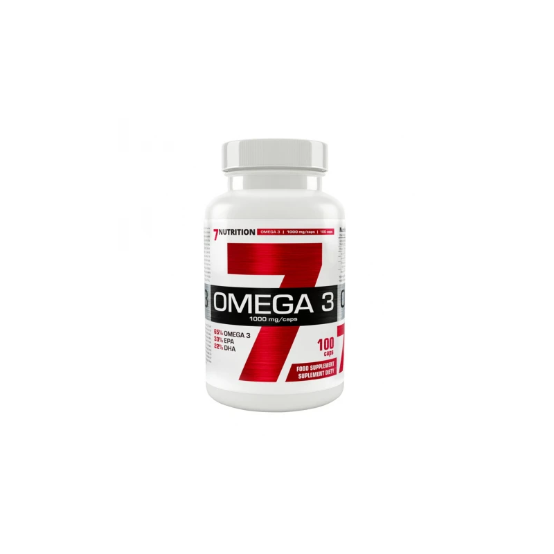 7Nutrition Omega-3 65% 1000mg - 100softgel. - ZdroweTO.pl