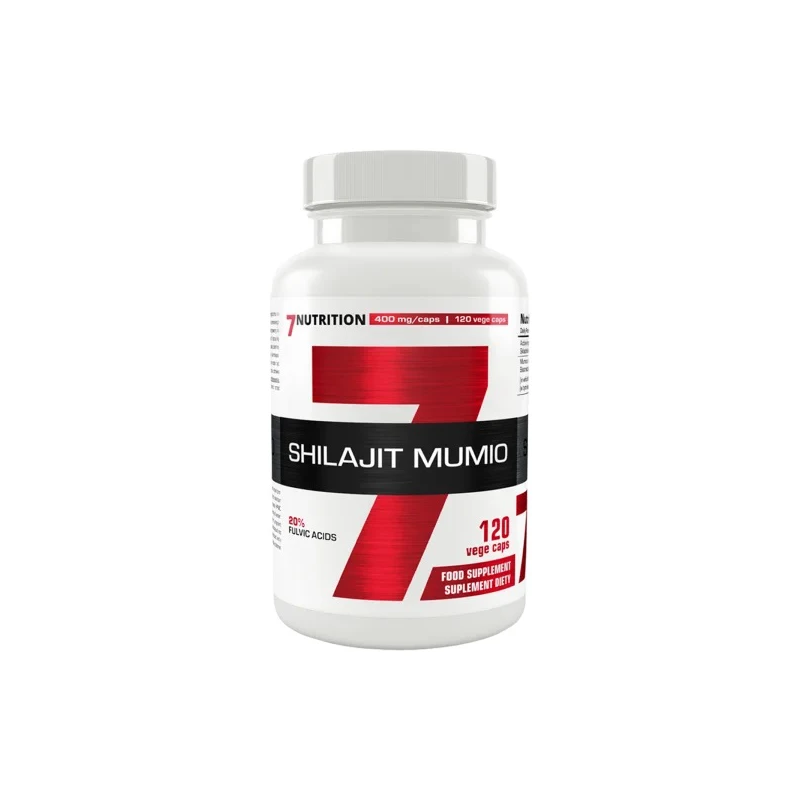 7Nutrition Shilajit Mumio 400mg - 120vcaps. - ZdroweTO.pl
