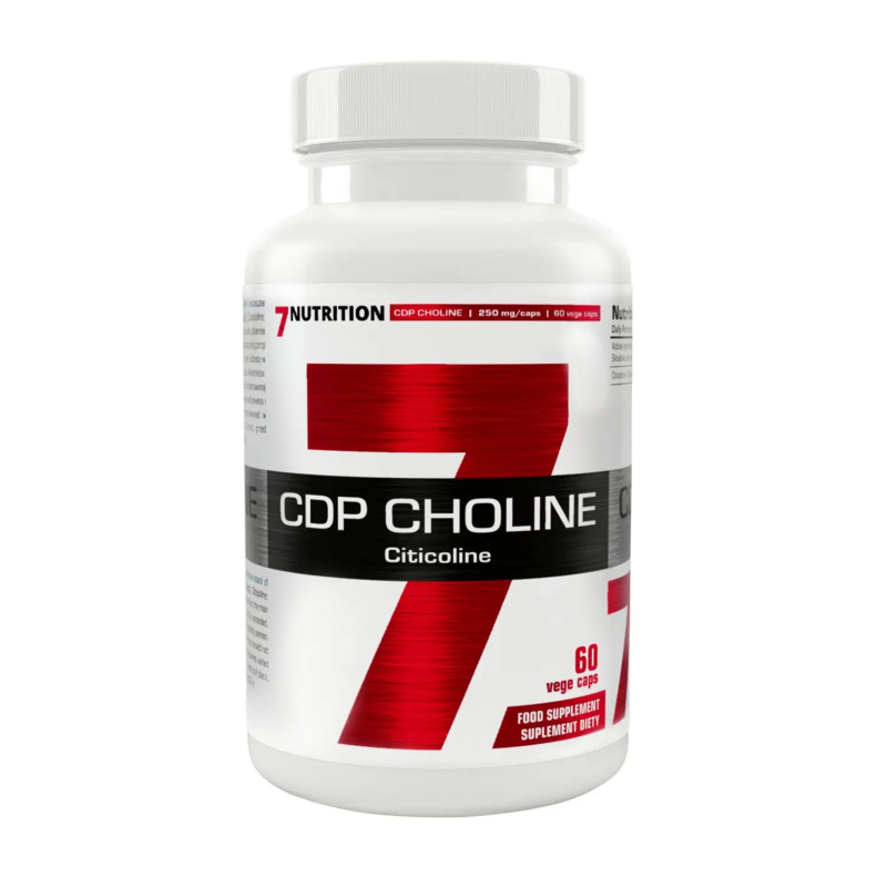 7Nutrition CDP Choline Citicoline - 60vcaps. Cholina - ZdroweTO.pl