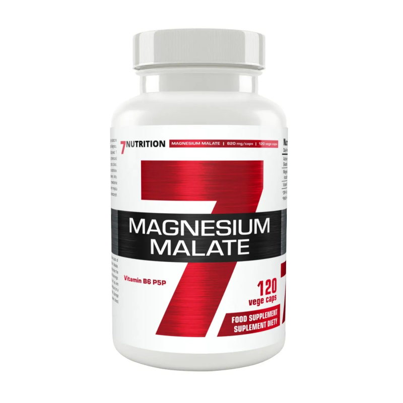 7Nutrition Magnesium Malate - 120vcaps. - ZdroweTO.pl