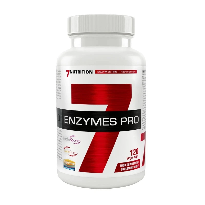 7Nutrition Enzymes Pro - 120vcaps. - ZdroweTO.pl