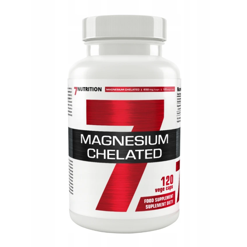 7Nutrition Magnesium Chelated - 120vcaps. - ZdroweTO.pl