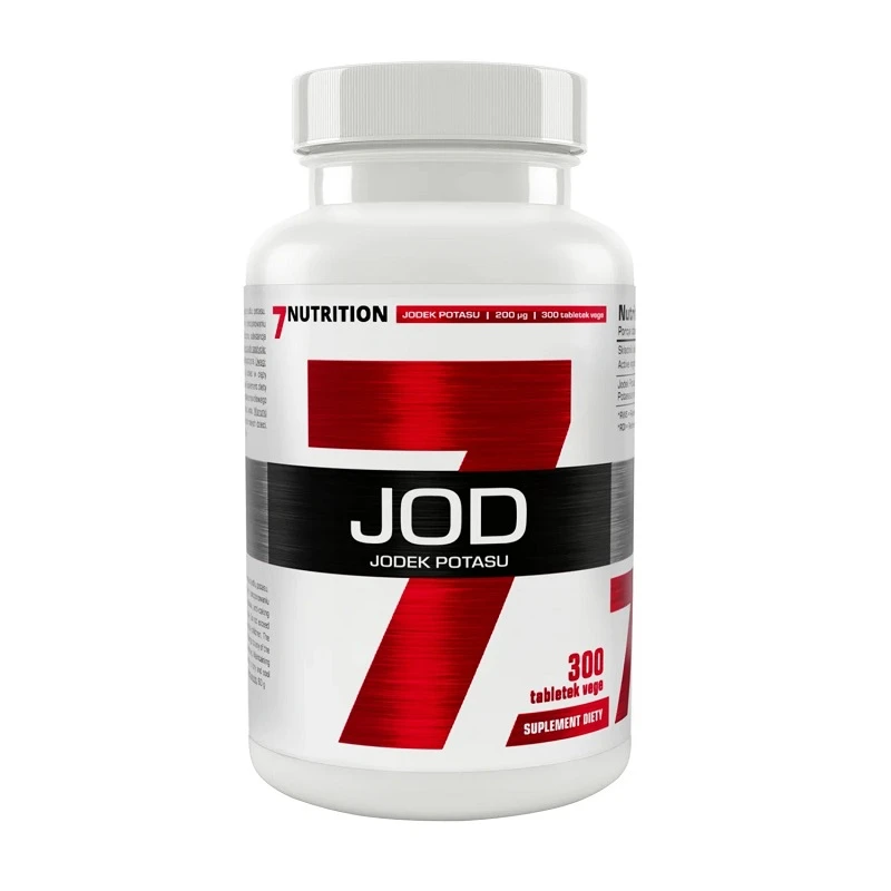 7Nutrition Jod ( Jodek Potasu ) 200mcg - 300tab. - ZdroweTO.pl