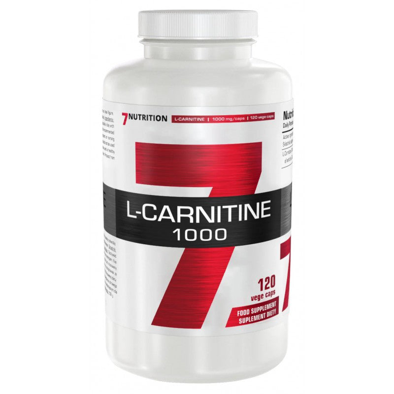 7Nutrition L-Carnitine 1000 - 120vcaps. - ZdroweTO.pl