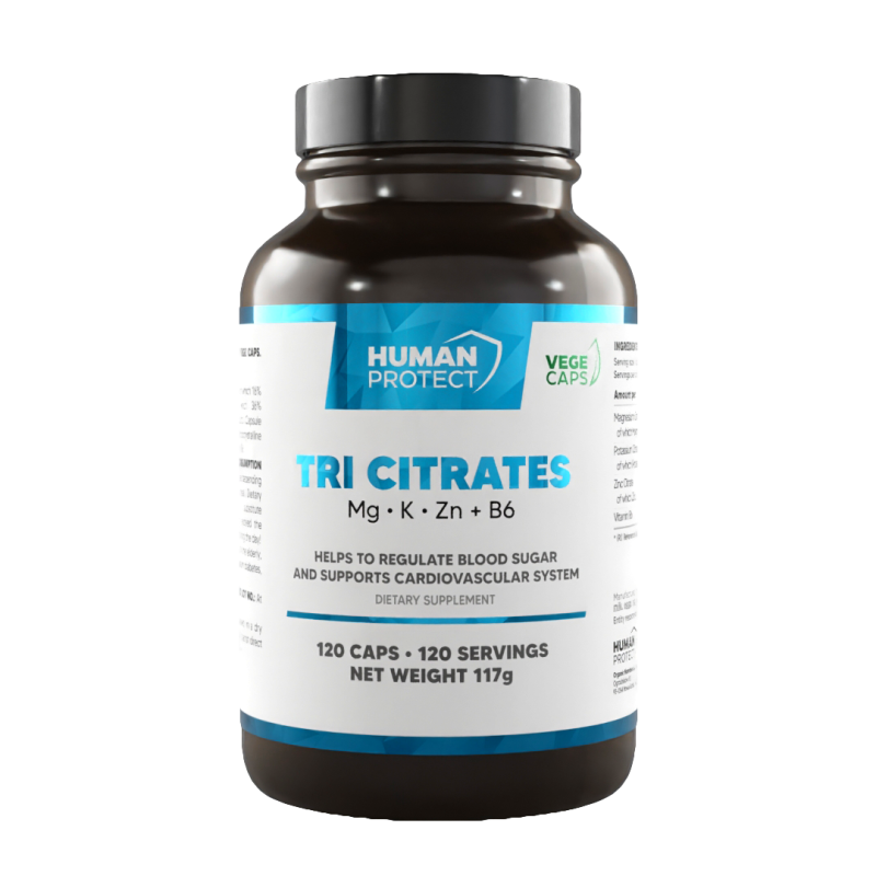 Human Protect Tri Citrates - 120kaps. - ZdroweTO.pl