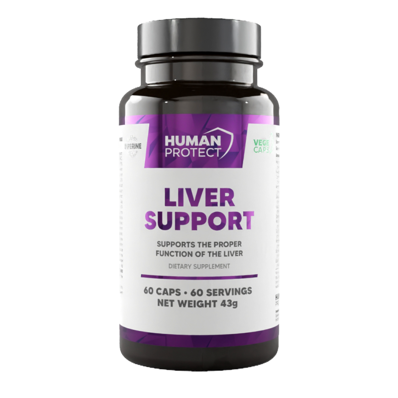 Human Protect Liver Support - 60kaps. - ZdroweTO.pl