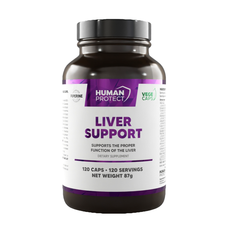 Human Protect Liver Support - 120kaps. - ZdroweTO.pl