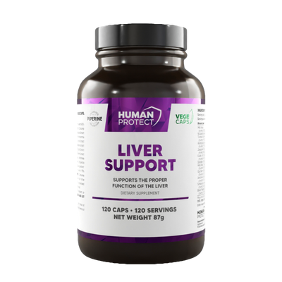 Human Protect Liver Support - 120kaps. - ZdroweTO.pl