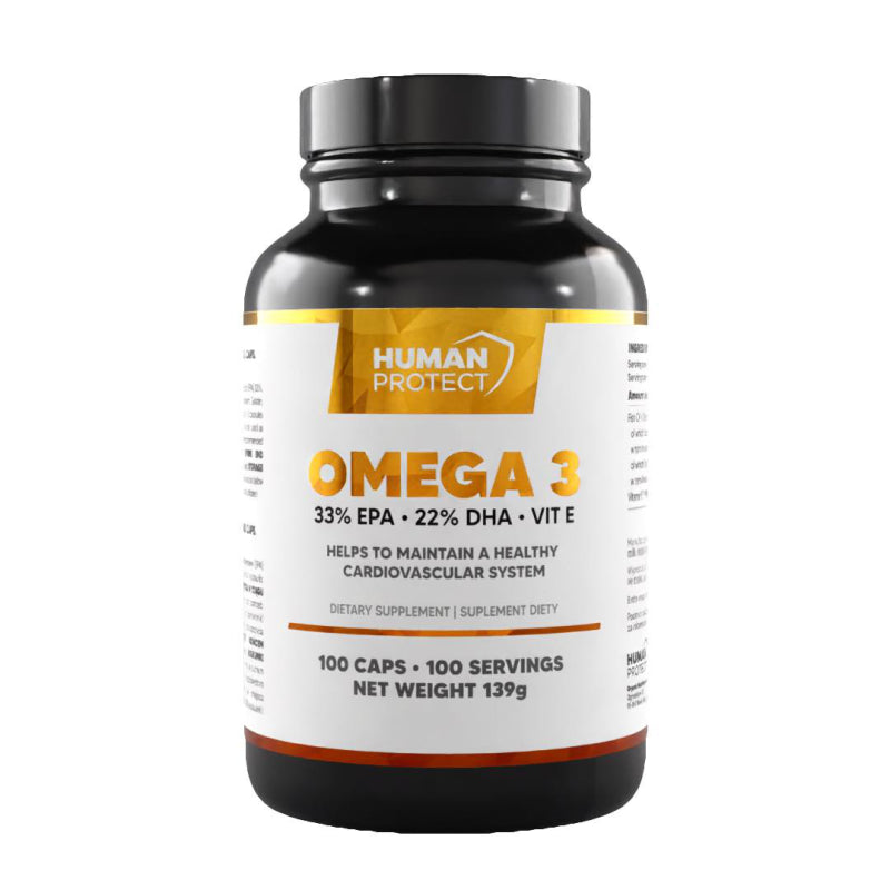 Human Protect Omega 3 - 100softgels - ZdroweTO.pl
