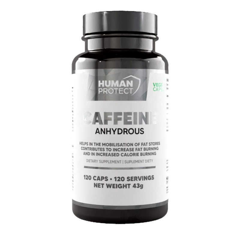 Human Protect Caffeine 200mg - 120vcaps - ZdroweTO.pl