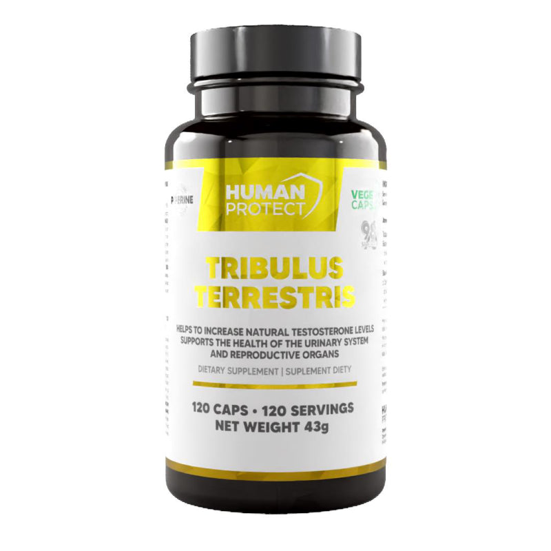 Human Protect Tribulus Terrestris 98% - 120vcaps. - ZdroweTO.pl