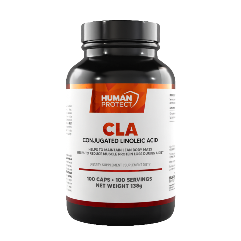 Human Protect CLA 1000mg - 100softgels - ZdroweTO.pl