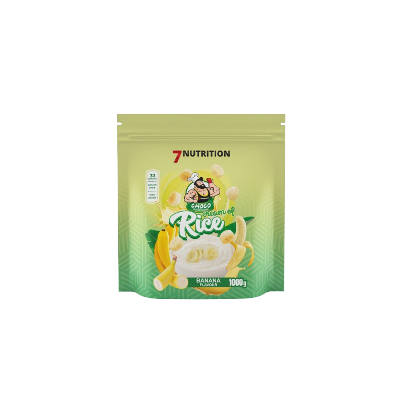 7Nutrition Cream of Rice - 1kg Pyszny i pożywny kleik ryżowy - ZdroweTO.pl