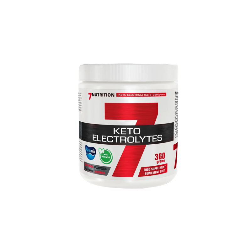 7Nutrition Keto Electrolytes 360g - Pomarańcza - ZdroweTO.pl