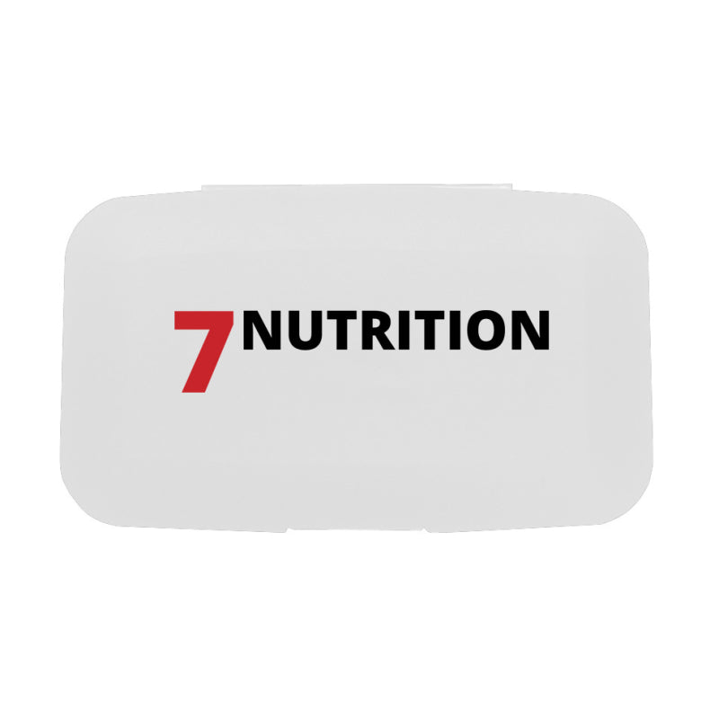 7Nutrition PillBox Pudełko na kapsułki - Białe - ZdroweTO.pl