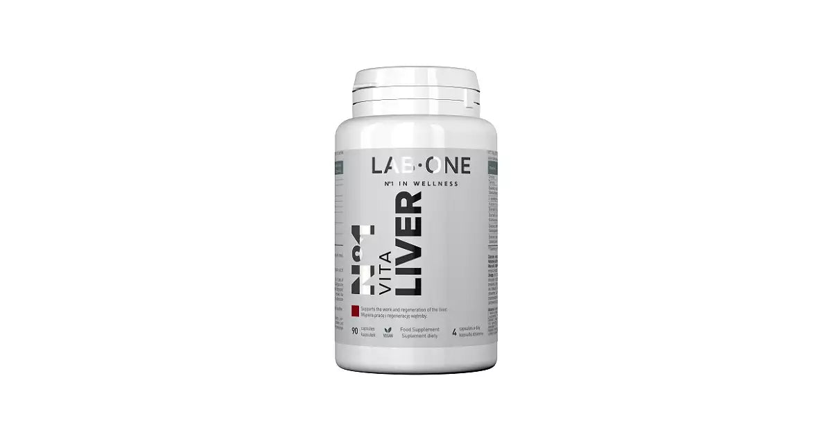 Lab One Vita Liver 90vkaps. Zdrowa Wątroba Detoks - ZdroweTO.pl