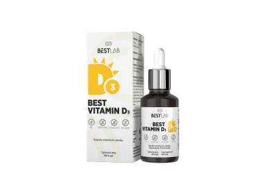 Best Lab Vitamin D3 1000 - 30ml Twoje wsparcie dla zdrowych kości i odporności - ZdroweTO.pl