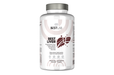 Best Lab Best Liver - 90 kaps.  Twoje wsparcie dla zdrowej wątroby - ZdroweTO.pl
