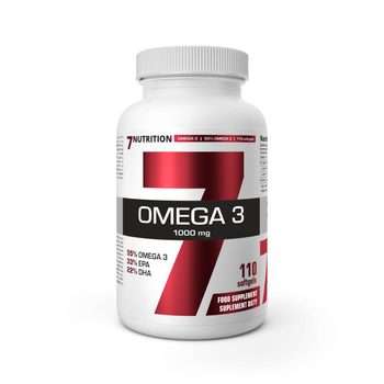 7Nutrition Omega-3 55% 1000mg - 110 softgel. - ZdroweTO.pl