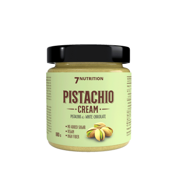 7Nutrition Pistachio Cream & White Chocolate 180g Krem Pistacjowy - ZdroweTO.pl