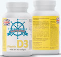 Navigator Vitamin D3 4000IU - 365 softgels - ZdroweTO.pl