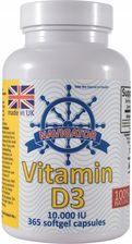 Navigator Vitamin D3 10000IU - 365 softgels - ZdroweTO.pl