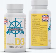 Navigator Vitamin D3 4000IU - 180 softgels - ZdroweTO.pl