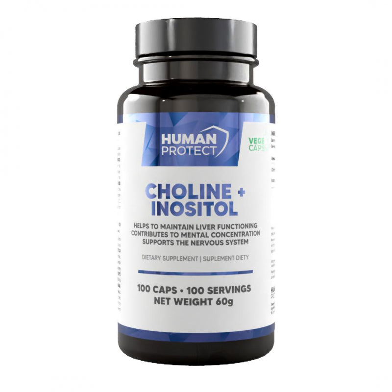 Human Protect Choline + Inositol - 100vkaps. - ZdroweTO.pl