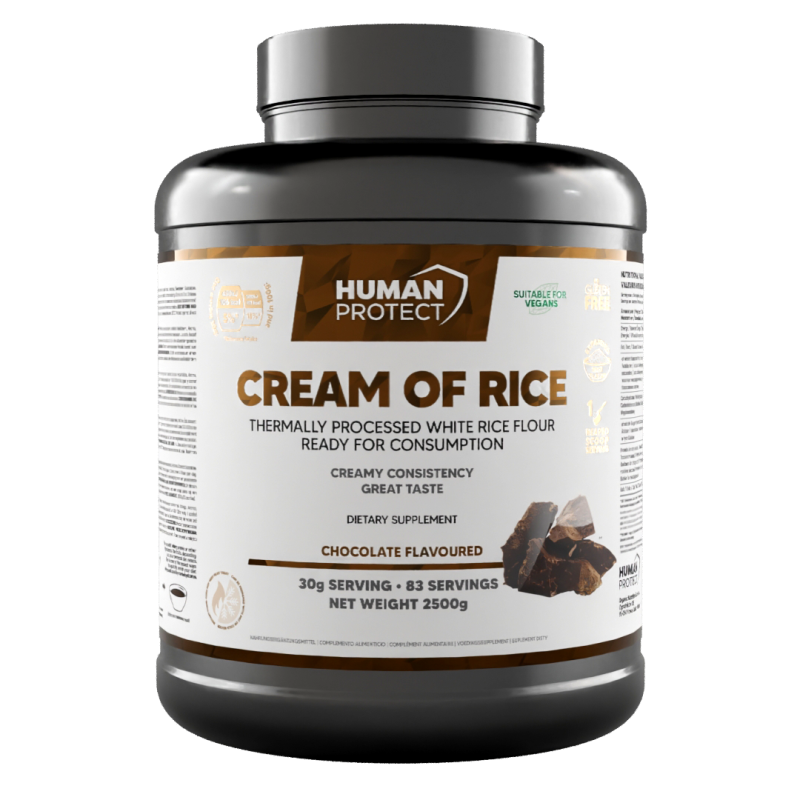 Human Protect Cream of Rice 2500g Biała czekolada-malina - ZdroweTO.pl