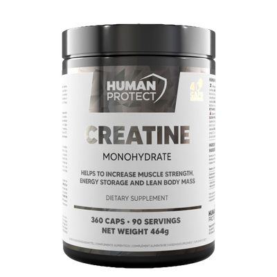 Human Protect Creatine Monohydrate 360kaps. Monohydrat Kreatyny - ZdroweTO.pl