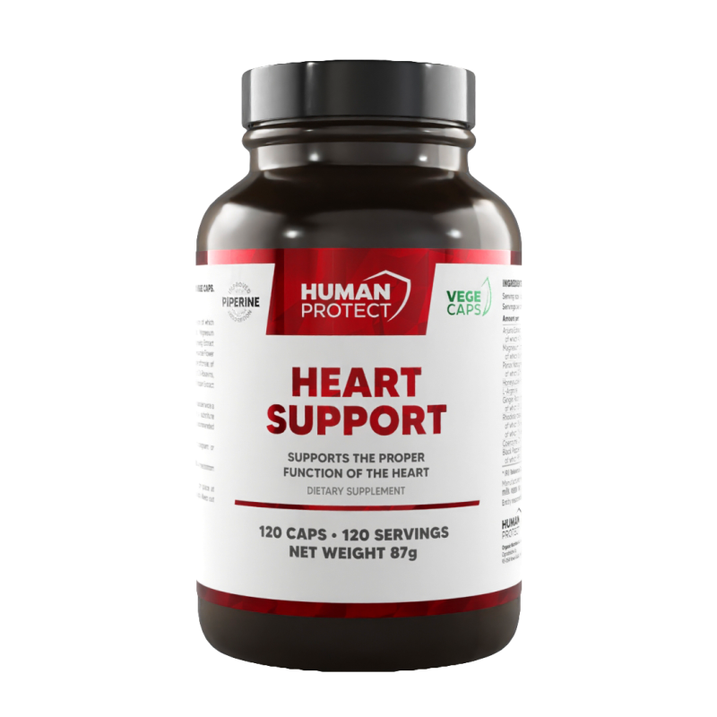 Human Protect Heart Support  Kidneys Suppor Liver Support, 3x 120 kapsułek Kompleksowe wsparcie organizmu - ZdroweTO.pl