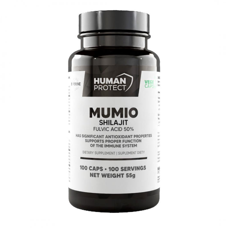 Human Protect Mumio Shilajit 400mg - 100vkaps. - ZdroweTO.pl