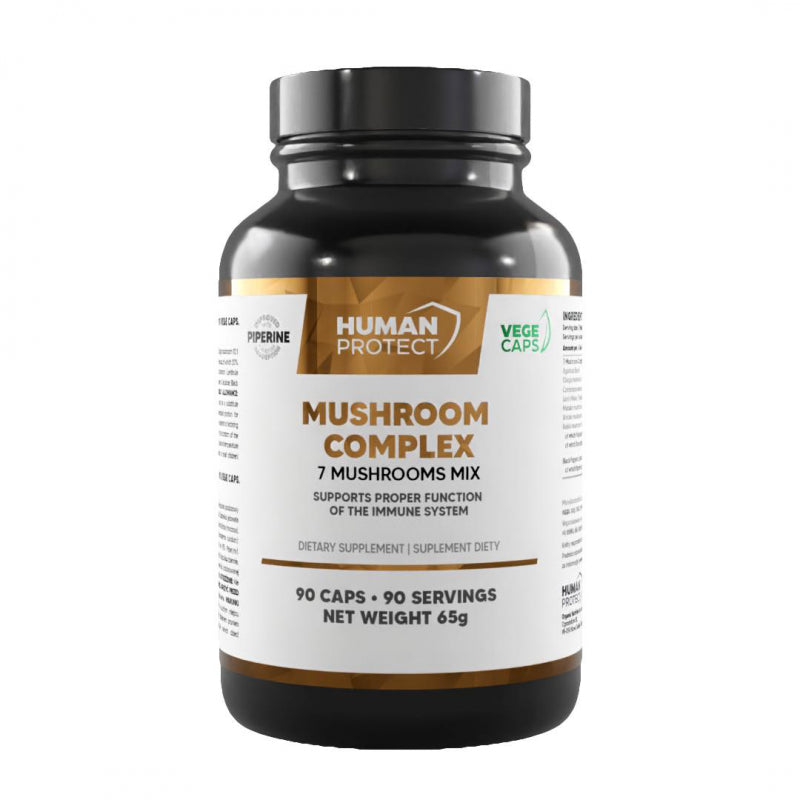 Human Protect Mushroom Complex - 90 vcaps. - ZdroweTO.pl