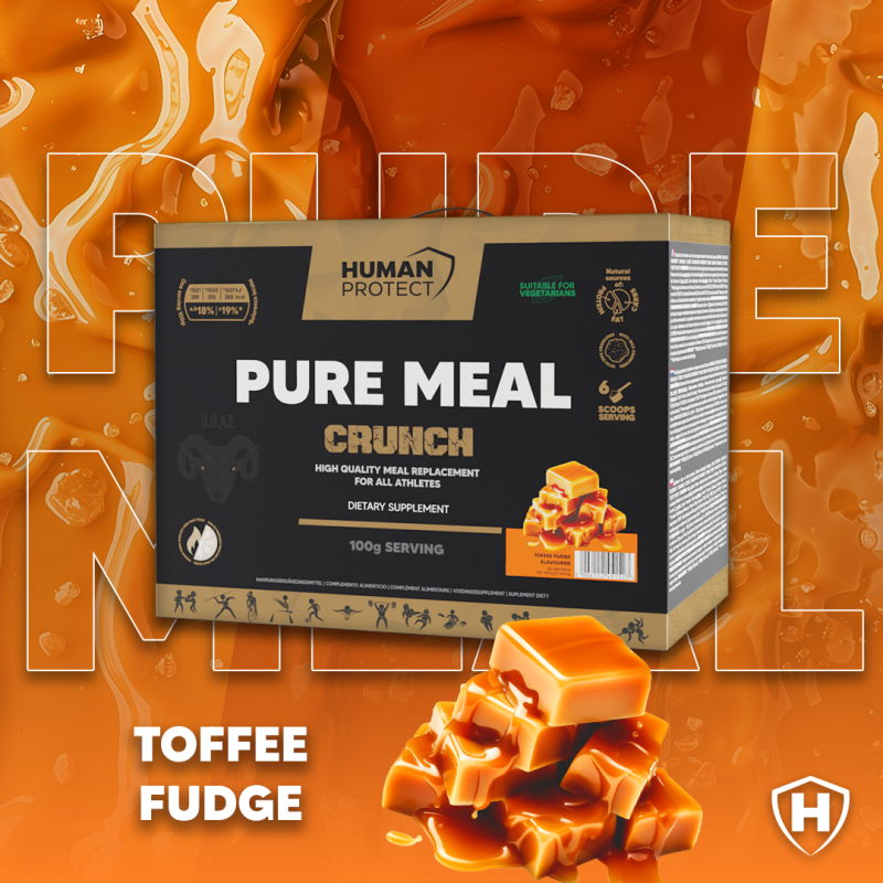 Human Protect Pure Meal Crunch - 3000g pełnowartościowy zamiennik posiłku - ZdroweTO.pl