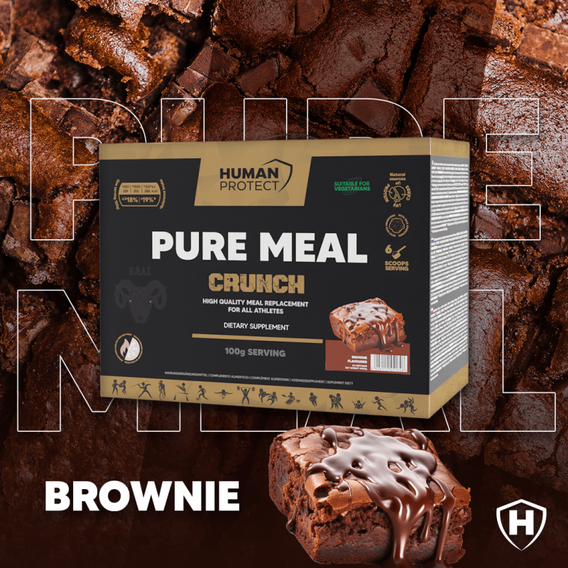Human Protect Pure Meal Crunch - 6000g pełnowartościowy zamiennik posiłku - ZdroweTO.pl