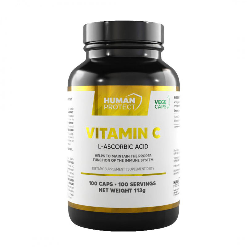 Human Protect Vitamin C 1000mg - 100 vcaps. - ZdroweTO.pl
