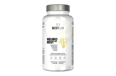 Best Lab NeuroBest Pro - 60vcaps. Poprawa pamięci i koncentracji - ZdroweTO.pl