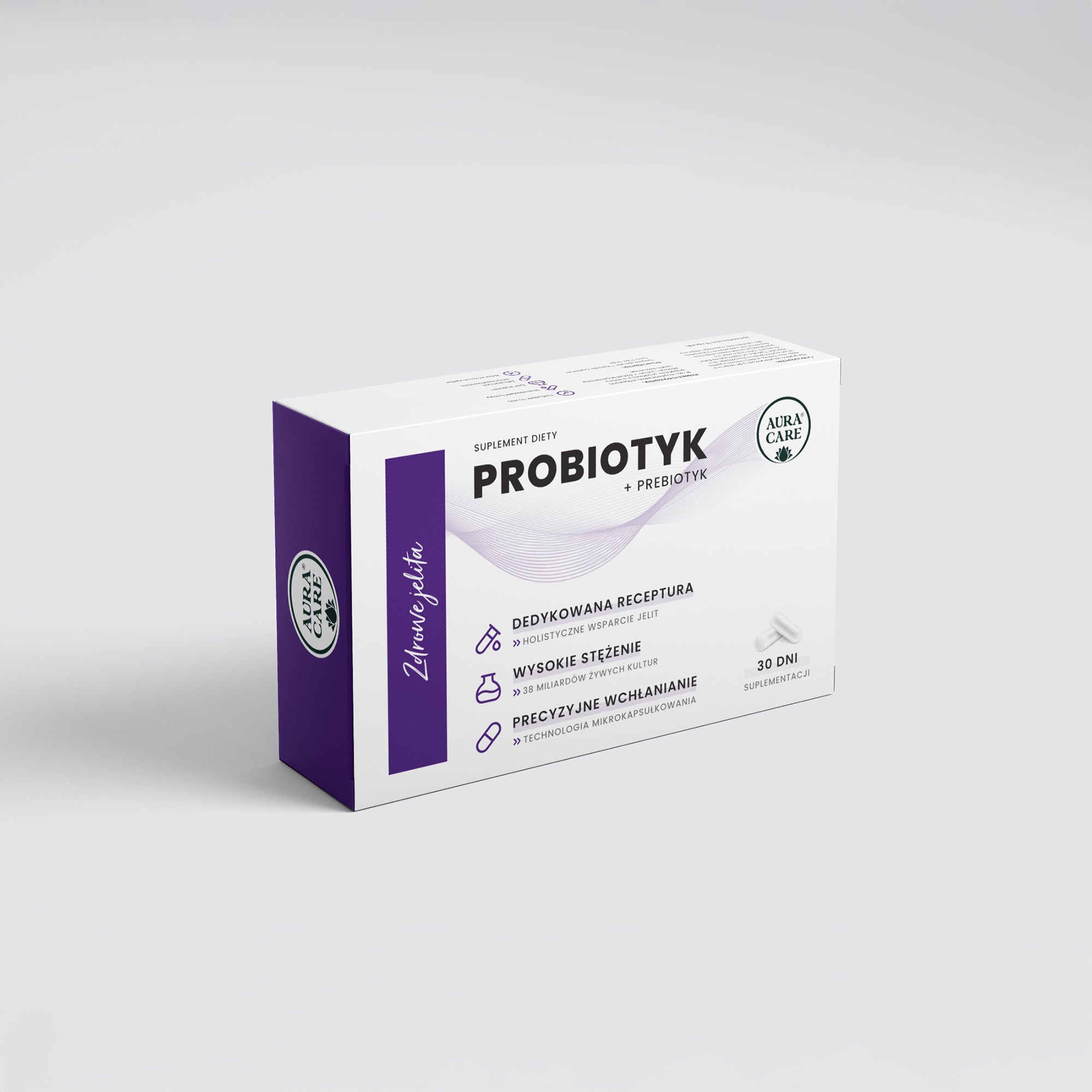 Aura Care Zdrowe Jelita - 30 kapsułek - ZdroweTO.pl