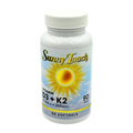 Sunny Touch D3 10000IU + K2 100mcg - 90softgels - ZdroweTO.pl