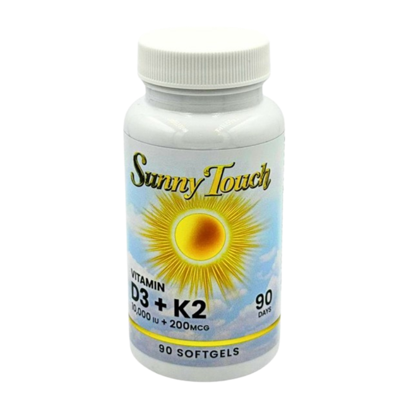 Sunny Touch D3 10000IU + K2 100mcg - 90softgels - ZdroweTO.pl